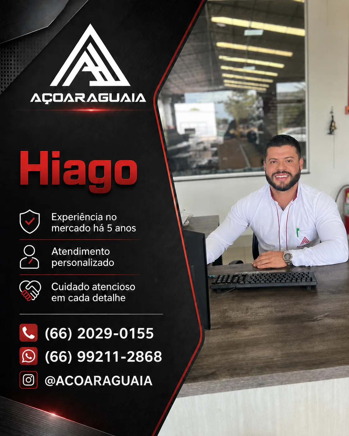Vendedor Hiago