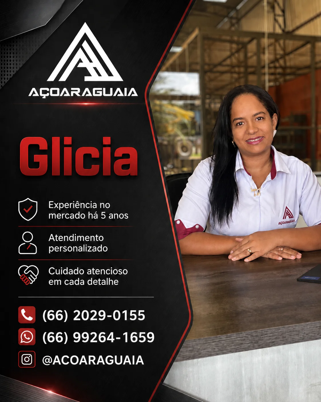 Vendedora Glicia